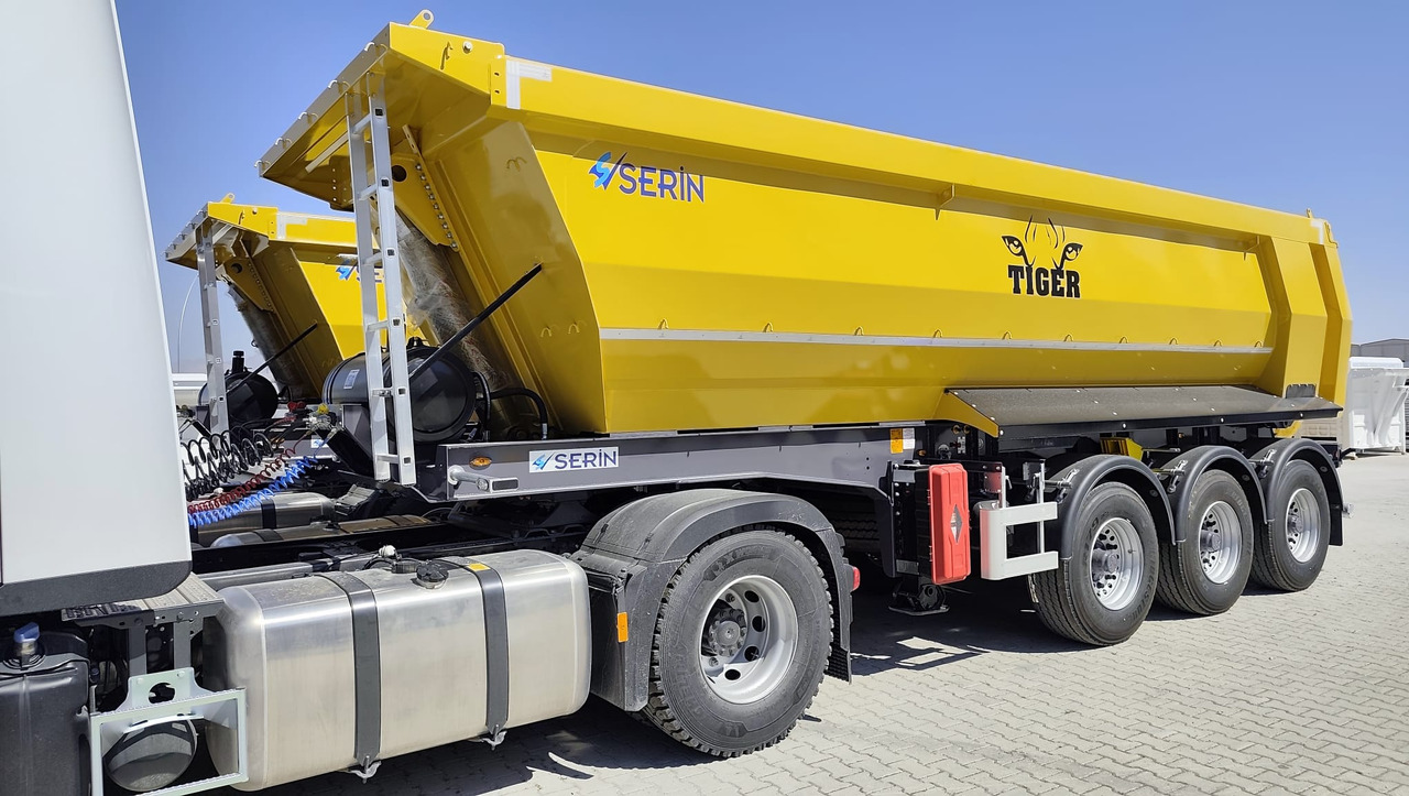 SERIN Tiger Hardox Tipper Semi Trailer 20 m³/24 m³ /28 m³ - Самосвальный полуприцеп: фото 1 SERIN Tiger Hardox Tipper Semi Trailer 20 m³/24 m³ /28 m³ - Самосвальный полуприцеп: фото 1