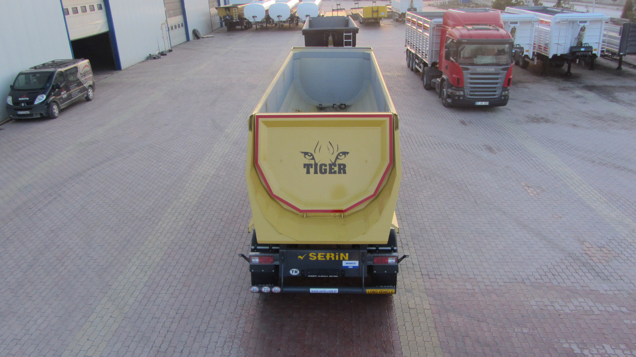 SERIN Tiger Hardox Tipper Semi Trailer 20 m³/24 m³ /28 m³ - Самосвальный полуприцеп: фото 5 SERIN Tiger Hardox Tipper Semi Trailer 20 m³/24 m³ /28 m³ - Самосвальный полуприцеп: фото 5