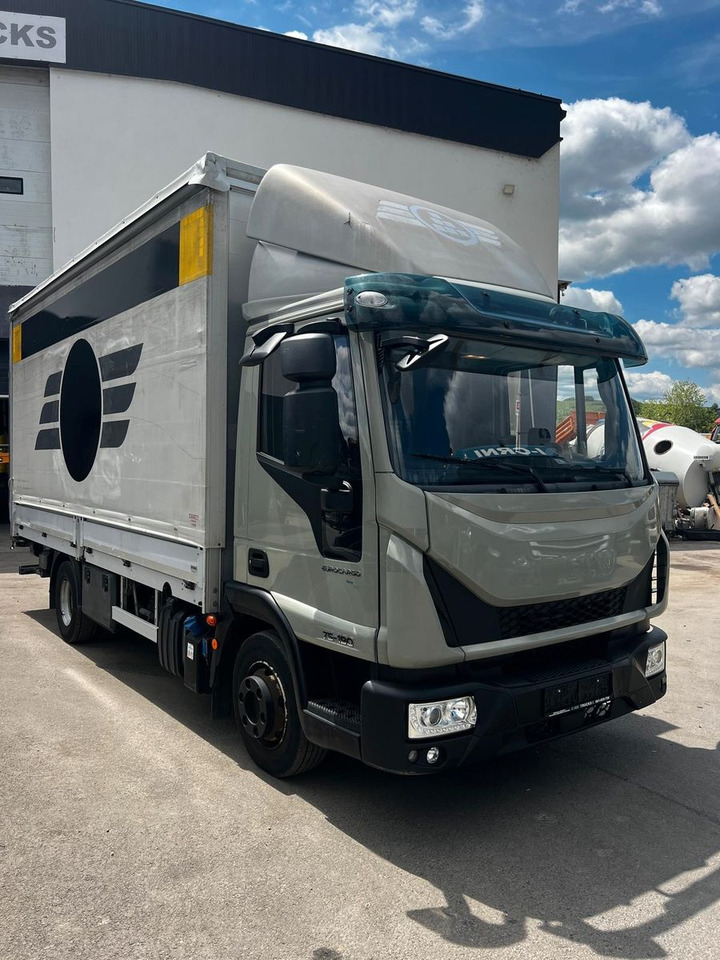 Iveco 75E19 Eurocargo, E6, Ladebordwand - Тентованный фургон: фото 1 Iveco 75E19 Eurocargo, E6, Ladebordwand - Тентованный фургон: фото 1