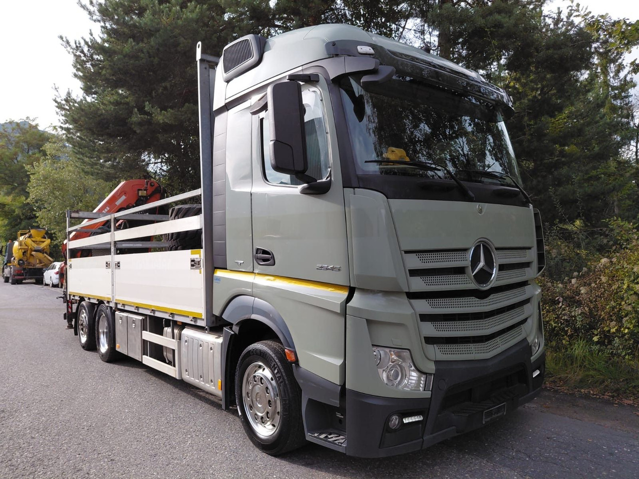 Mercedes-Benz Actros 2545 6x2, E6, Retarder, Effer 265/6S - Автоманипулятор: фото 2 Mercedes-Benz Actros 2545 6x2, E6, Retarder, Effer 265/6S - Автоманипулятор: фото 2