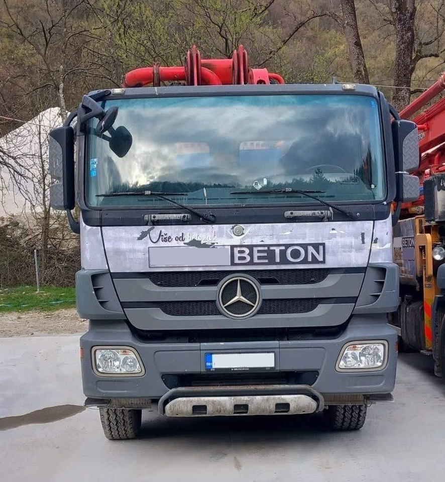 Mercedes-Benz Actros 4448 10x4, E5, MP-3, Putzmeister M46-5 - Автобетононасос: фото 4 Mercedes-Benz Actros 4448 10x4, E5, MP-3, Putzmeister M46-5 - Автобетононасос: фото 4