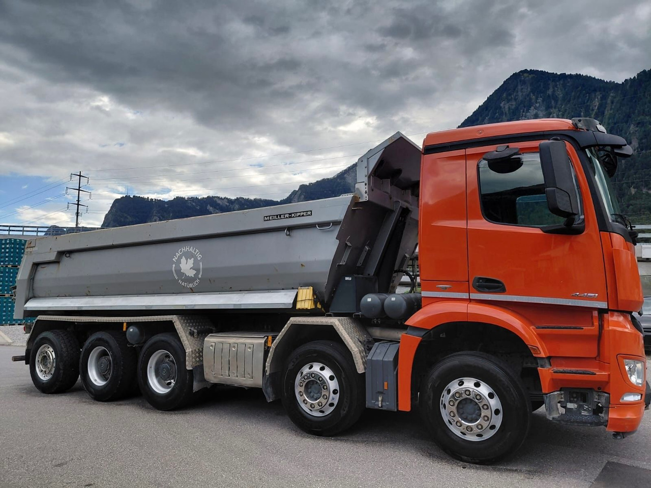 Mercedes-Benz Arocs 4451 10x4, E6, Meiller Dumper, Retarder - Самосвал: фото 5 Mercedes-Benz Arocs 4451 10x4, E6, Meiller Dumper, Retarder - Самосвал: фото 5