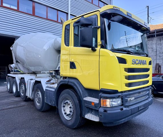 Scania G450CB 10x4, E6, CIFA 12m3 Mixer, Wechselsystem - Автобетоносмеситель: фото 2 Scania G450CB 10x4, E6, CIFA 12m3 Mixer, Wechselsystem - Автобетоносмеситель: фото 2