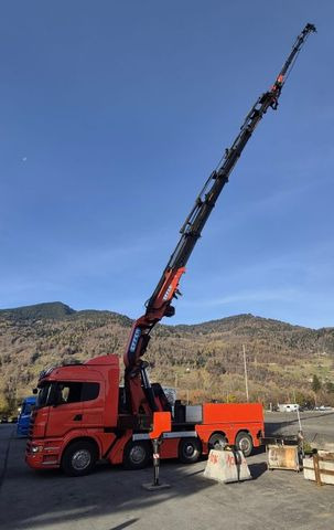 Scania R500 V8 LB10x4, E5, Effer 1750 8S, FLYJIB, 44m - Автоманипулятор: фото 1 Scania R500 V8 LB10x4, E5, Effer 1750 8S, FLYJIB, 44m - Автоманипулятор: фото 1