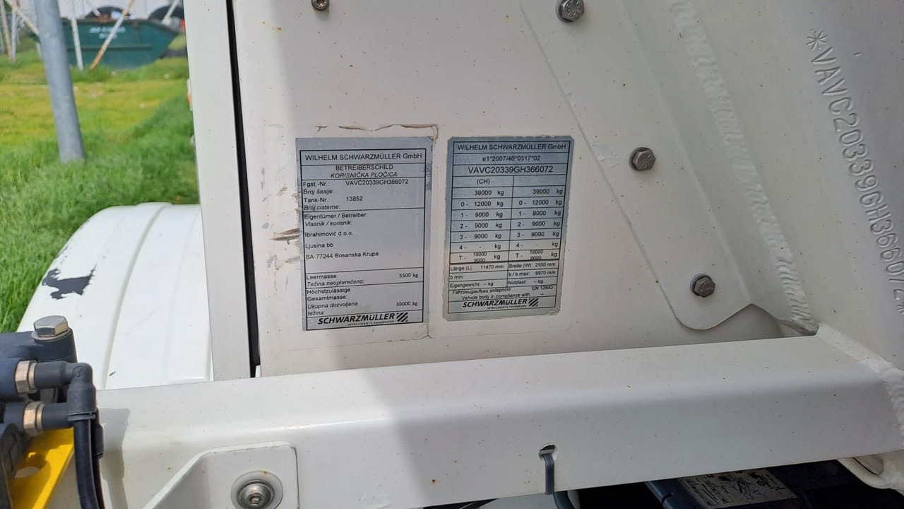 Полуприцеп-цистерна Schwarzmüller 4 Kammern, ADR, Treibstoff Fuel: фото 8