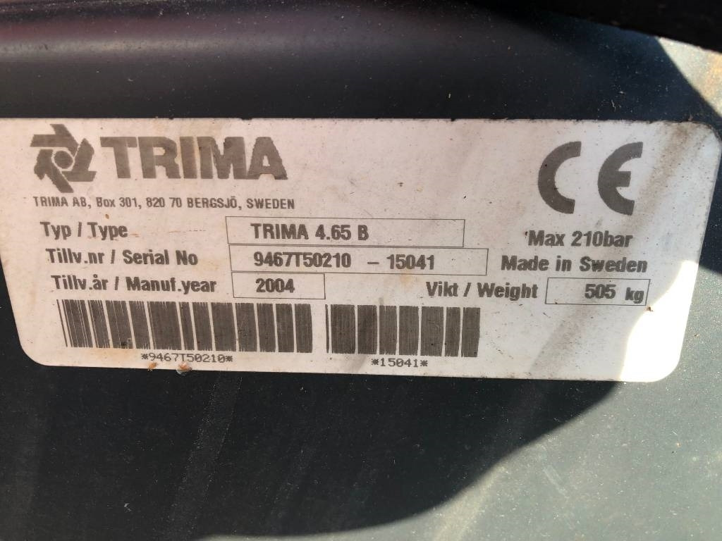 Reservdelar / Parts till Trima 465 B - Фронтальный погрузчик для трактора: фото 2 Reservdelar / Parts till Trima 465 B - Фронтальный погрузчик для трактора: фото 2