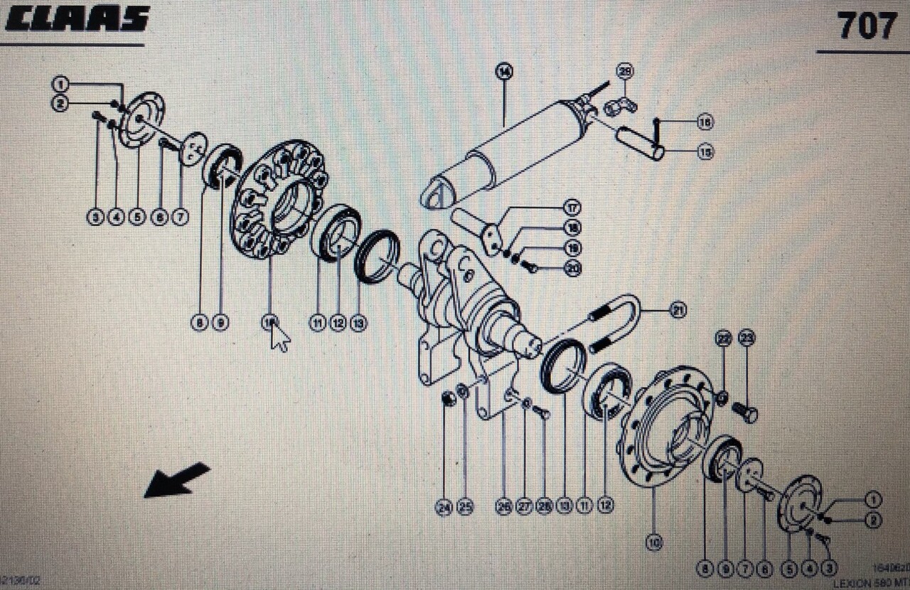 CLAAS 00 0764 022 0/Claas piasta/Claas Lexion 580 750-730 760 670 465 600 - Ступица для Сельскохозяйственной техники: фото 1 CLAAS 00 0764 022 0/Claas piasta/Claas Lexion 580 750-730 760 670 465 600 - Ступица для Сельскохозяйственной техники: фото 1