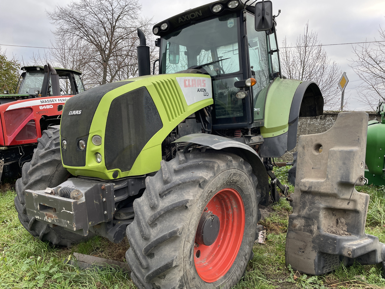 Claas Axion 810 - części - maska błotniki kabina dach - Трактор: фото 2 Claas Axion 810 - części - maska błotniki kabina dach - Трактор: фото 2