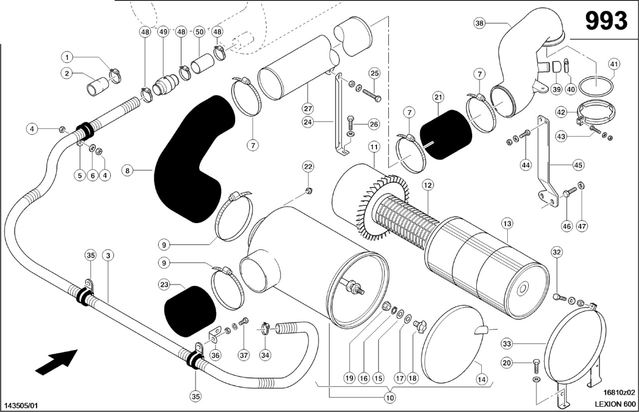 Claas Lexion 600 TUNEL ZASYSANIA POWIETRZA 0007967060 (Układ filtrowania powietrza) - Система впуска для Зерноуборочных комбайнов: фото 1 Claas Lexion 600 TUNEL ZASYSANIA POWIETRZA 0007967060 (Układ filtrowania powietrza) - Система впуска для Зерноуборочных комбайнов: фото 1