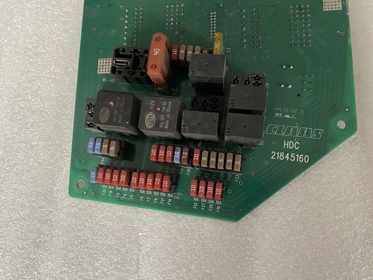 Claas Lexion Płyta Bezpieczników HDC 21845160 | PRF 21845100 - Предохранитель для Сельскохозяйственной техники: фото 1 Claas Lexion Płyta Bezpieczników HDC 21845160 | PRF 21845100 - Предохранитель для Сельскохозяйственной техники: фото 1