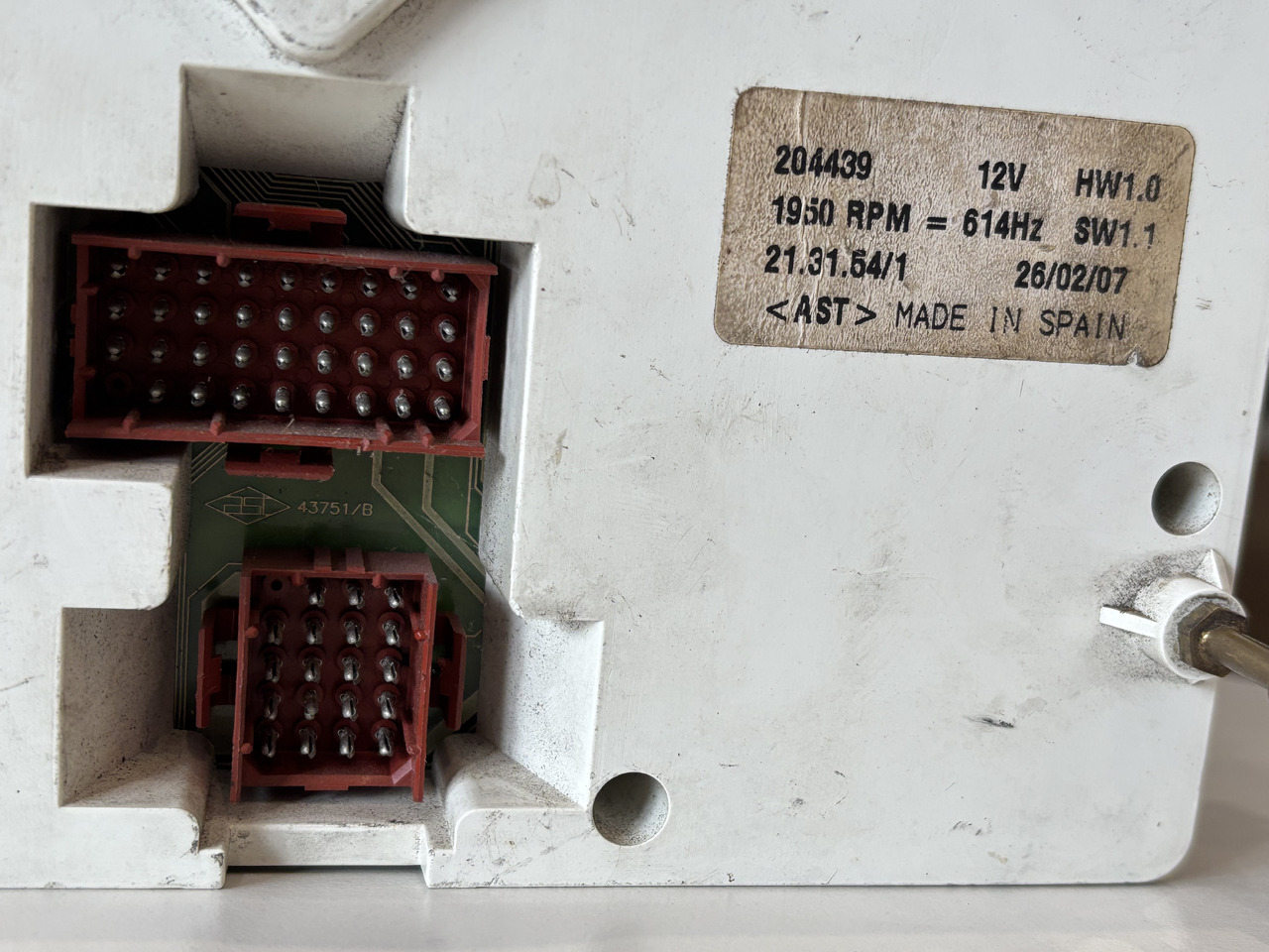 Claas Nectis 204439 00 1143 077 0 0011430770, BIMA7501369 - Приборная панель для Тракторов: фото 3 Claas Nectis 204439 00 1143 077 0 0011430770, BIMA7501369 - Приборная панель для Тракторов: фото 3