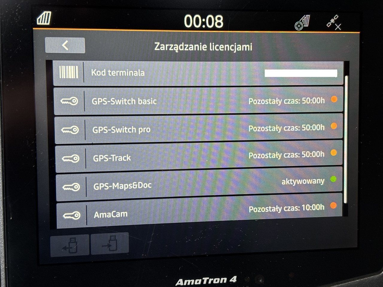Amazone AmaTron 4 Ama Tron Terminal Sterujący Isobus Licencja - Другая техника: фото 1 Amazone AmaTron 4 Ama Tron Terminal Sterujący Isobus Licencja - Другая техника: фото 1
