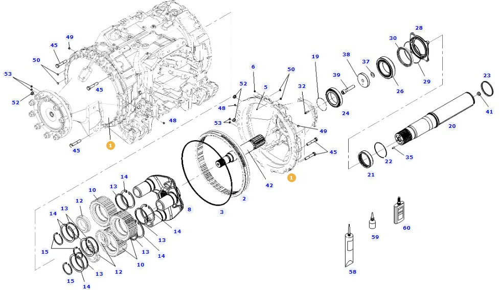Fendt 828 S4 Vario - oś tylna - jarzmo przekładni planetarnej 835150150024 - Задняя ось для Сельскохозяйственной техники: фото 1 Fendt 828 S4 Vario - oś tylna - jarzmo przekładni planetarnej 835150150024 - Задняя ось для Сельскохозяйственной техники: фото 1