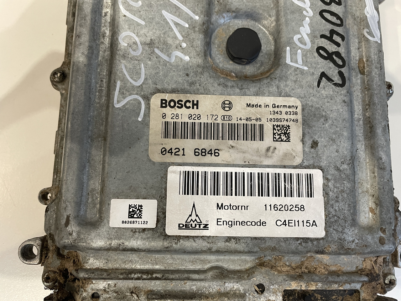 Fendt 900 SCR - sterownik moduł silnika ECU 0421020172 04216846 - Блок управления для Сельскохозяйственной техники: фото 2 Fendt 900 SCR - sterownik moduł silnika ECU 0421020172 04216846 - Блок управления для Сельскохозяйственной техники: фото 2