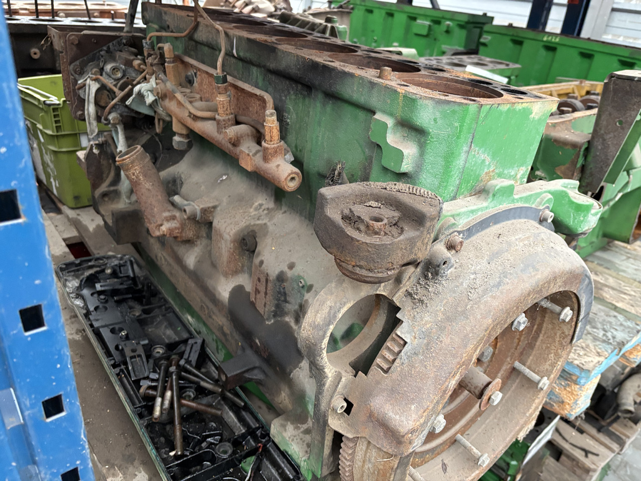 John Deere 6068 Silnik Blok CZĘŚCI R504850 - Двигатель и запчасти для Сельскохозяйственной техники: фото 1 John Deere 6068 Silnik Blok CZĘŚCI R504850 - Двигатель и запчасти для Сельскохозяйственной техники: фото 1