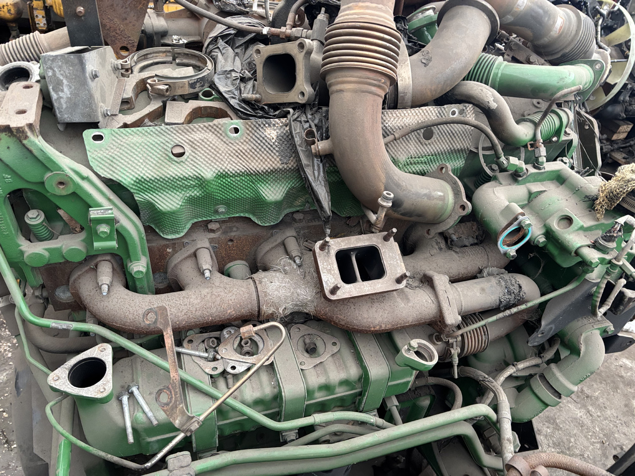 John Deere 6135RW405 Silnik Słupek Blok Kolektor Miska Olejowa Wał Koło Zamachowe Obudowa CZĘŚCI - Маховик для Сельскохозяйственной техники: фото 3 John Deere 6135RW405 Silnik Słupek Blok Kolektor Miska Olejowa Wał Koło Zamachowe Obudowa CZĘŚCI - Маховик для Сельскохозяйственной техники: фото 3