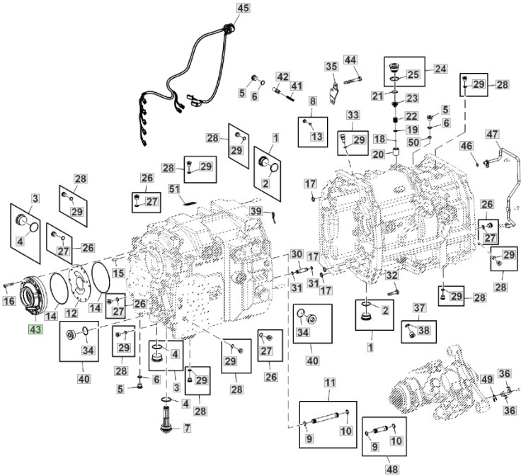 John Deere 6230 6250 - pompa oleju transmisyjna AL227080 - Масляный насос для Сельскохозяйственной техники: фото 1 John Deere 6230 6250 - pompa oleju transmisyjna AL227080 - Масляный насос для Сельскохозяйственной техники: фото 1