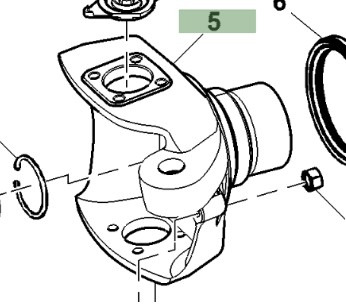 John Deere 7830 Jarzmo Przegub Zwrotnica Przekładnia Prawa R155627 - Поворотный кулак для Сельскохозяйственной техники: фото 1 John Deere 7830 Jarzmo Przegub Zwrotnica Przekładnia Prawa R155627 - Поворотный кулак для Сельскохозяйственной техники: фото 1