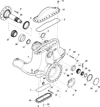 John Deere 9470RX - Miska olejowa R552843 (Oś przednia i tylnia) - Масляный поддон для Сельскохозяйственной техники: фото 1 John Deere 9470RX - Miska olejowa R552843 (Oś przednia i tylnia) - Масляный поддон для Сельскохозяйственной техники: фото 1