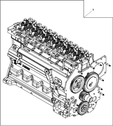 John Deere 9470RX - Zespół bloku komplet. reg. SE502569 (Silnik) - Блок цилиндров для Сельскохозяйственной техники: фото 1 John Deere 9470RX - Zespół bloku komplet. reg. SE502569 (Silnik) - Блок цилиндров для Сельскохозяйственной техники: фото 1