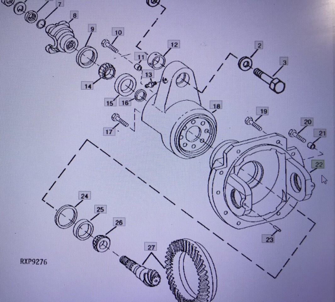 John Deere R83168/obudowa/John Deere 4555/4755/4955 - Трансмиссия для Сельскохозяйственной техники: фото 1 John Deere R83168/obudowa/John Deere 4555/4755/4955 - Трансмиссия для Сельскохозяйственной техники: фото 1