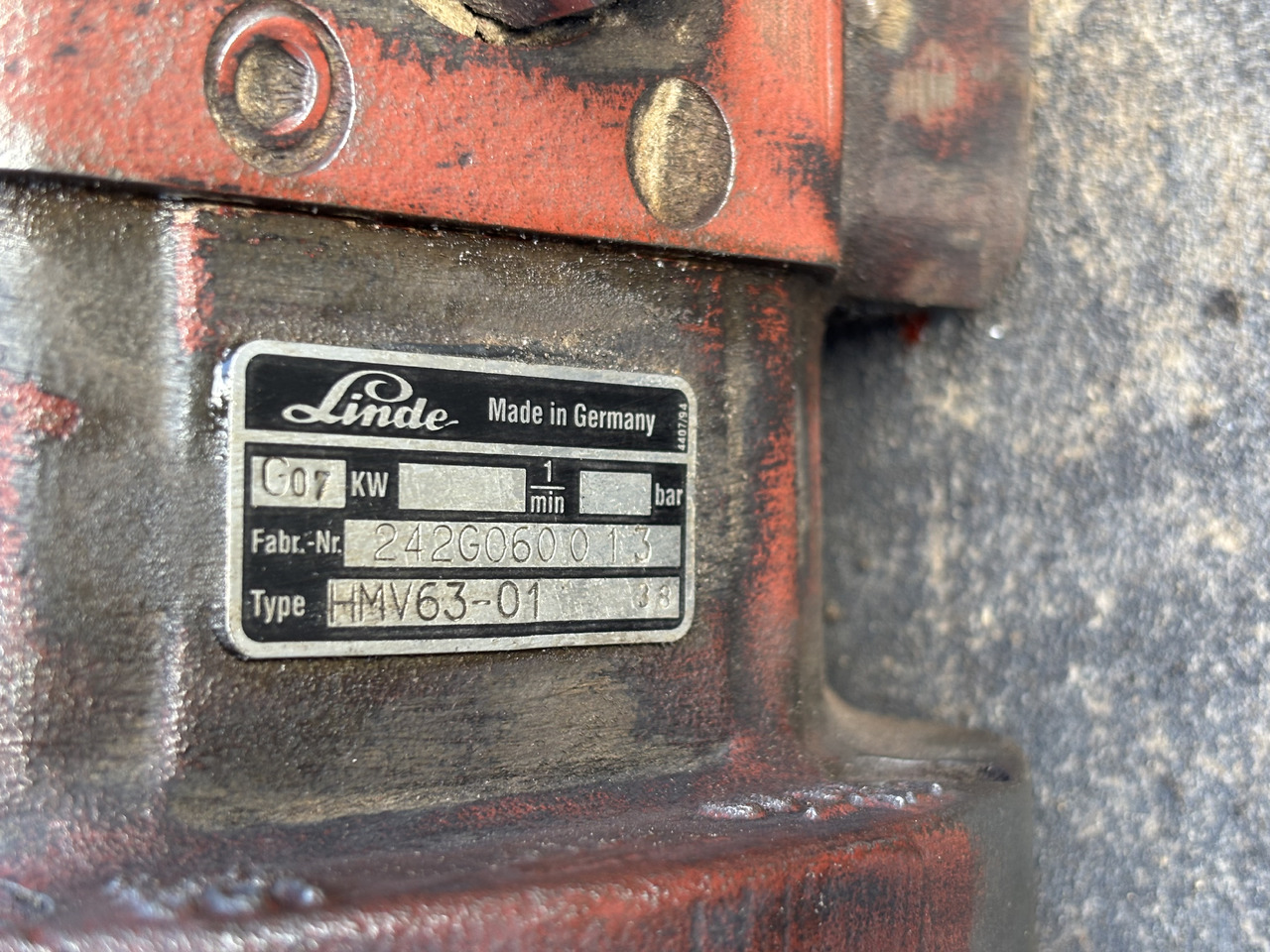 Linde HMV63-01 Pompa Hydrauliczna Tłokowa Silnik - Гидравлический насос для Сельскохозяйственной техники: фото 5 Linde HMV63-01 Pompa Hydrauliczna Tłokowa Silnik - Гидравлический насос для Сельскохозяйственной техники: фото 5