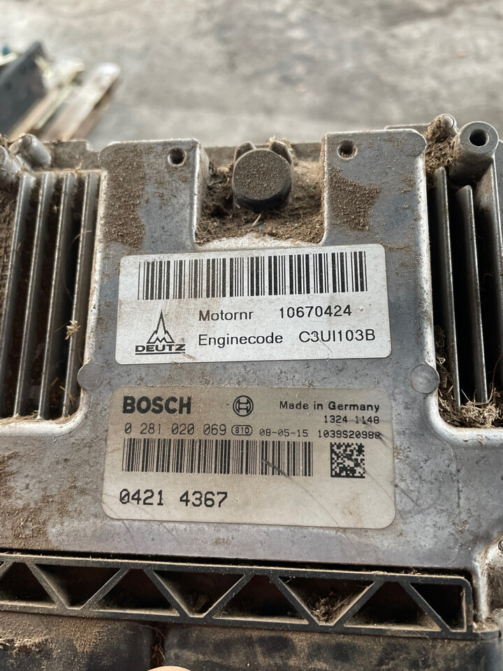 Moduł silnika Deutz fahr Merlo Bosch 0281020069 - Silnika Deutz 2V TCD 2012 L04 - Блок управления для Сельскохозяйственной техники: фото 1 Moduł silnika Deutz fahr Merlo Bosch 0281020069 - Silnika Deutz 2V TCD 2012 L04 - Блок управления для Сельскохозяйственной техники: фото 1