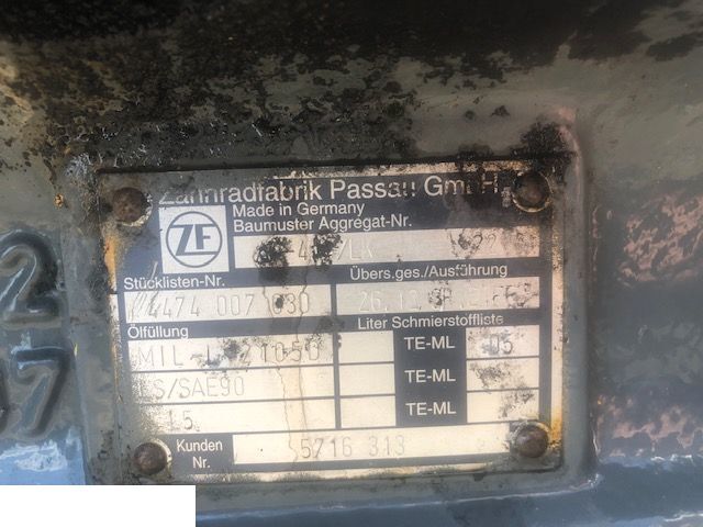 Most napędowy ZF AP-415/LK - Zwolnica Wkład Mostu - Бортовой редуктор для Сельскохозяйственной техники: фото 3 Most napędowy ZF AP-415/LK - Zwolnica Wkład Mostu - Бортовой редуктор для Сельскохозяйственной техники: фото 3