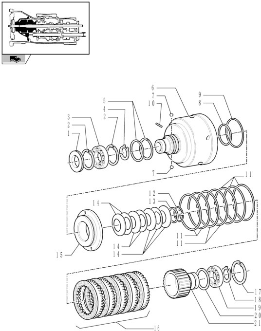 New Holland T6010 T7230 Obudowa sprzęgła 87315038 - Сцепление и запчасти для Сельскохозяйственной техники: фото 1 New Holland T6010 T7230 Obudowa sprzęgła 87315038 - Сцепление и запчасти для Сельскохозяйственной техники: фото 1