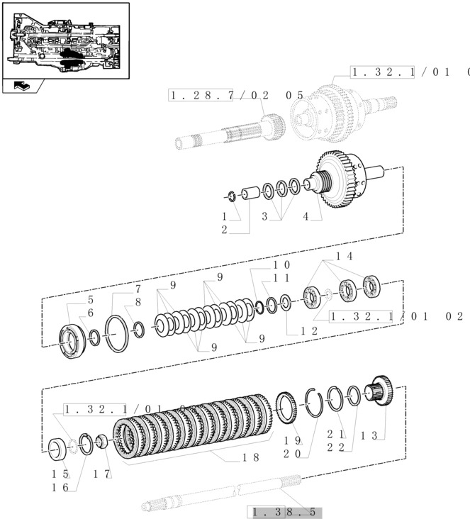 New Holland T6010 Zestaw sprzęgieł 87530794 - Сцепление и запчасти для Тракторов: фото 1 New Holland T6010 Zestaw sprzęgieł 87530794 - Сцепление и запчасти для Тракторов: фото 1