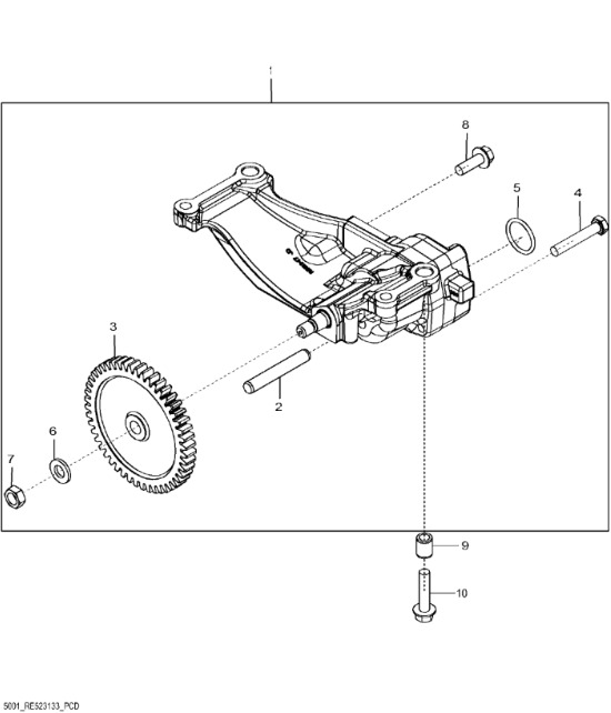 SE501270 John Deere 8345R - Pompa olejowa regener. - Масляный насос для Сельскохозяйственной техники: фото 1 SE501270 John Deere 8345R - Pompa olejowa regener. - Масляный насос для Сельскохозяйственной техники: фото 1