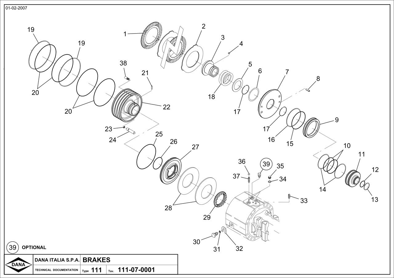 SPICER 311/211/174 Hamulec Kompletny CZĘŚCI - Детали тормозной системы для Сельскохозяйственной техники: фото 1 SPICER 311/211/174 Hamulec Kompletny CZĘŚCI - Детали тормозной системы для Сельскохозяйственной техники: фото 1