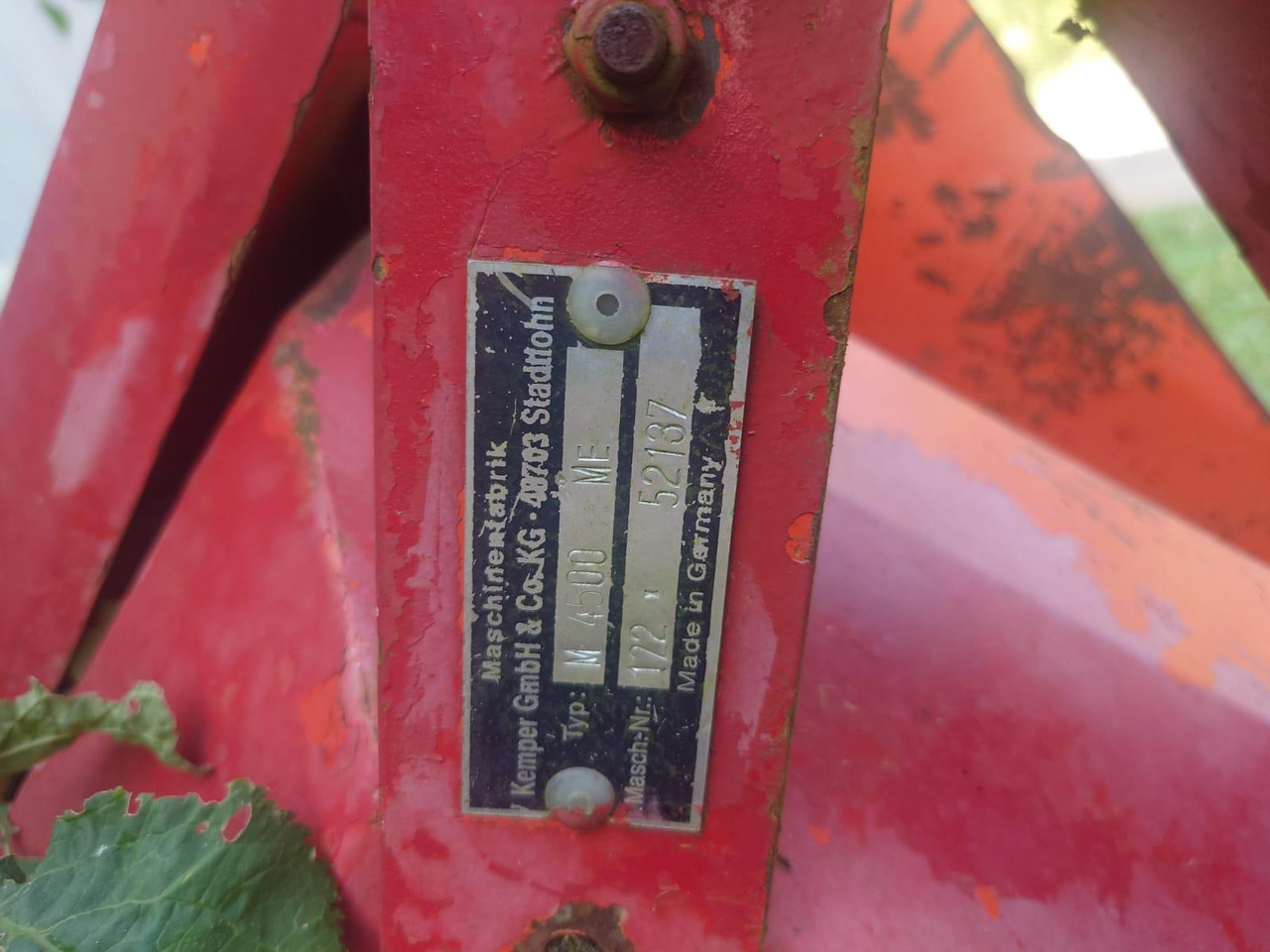 Sieczkarnia przystawka Kemper M4500 - Оборудование для кормоуборочного комбайна: фото 4 Sieczkarnia przystawka Kemper M4500 - Оборудование для кормоуборочного комбайна: фото 4