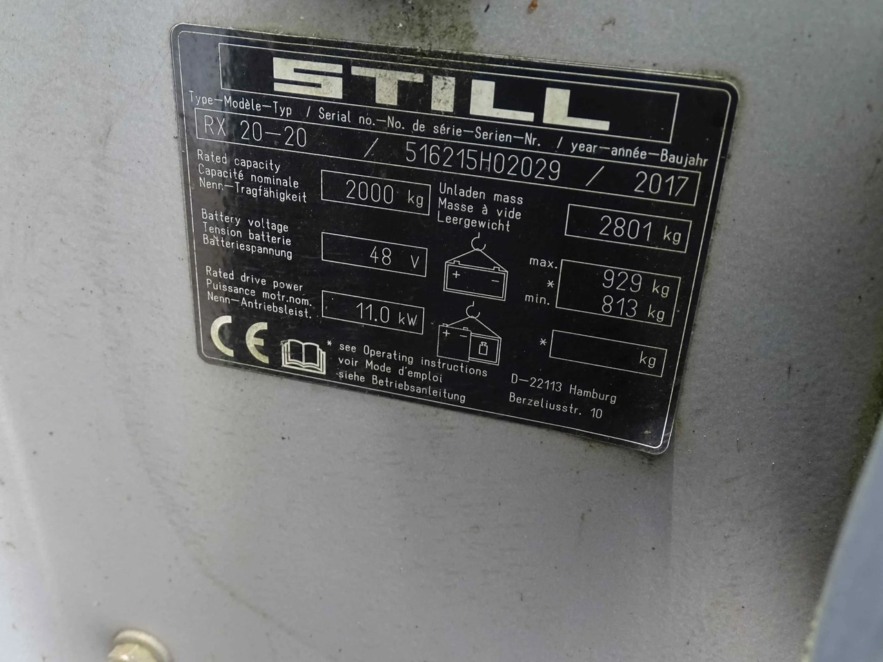 STILL RX20-20 - Электропогрузчик: фото 5 STILL RX20-20 - Электропогрузчик: фото 5