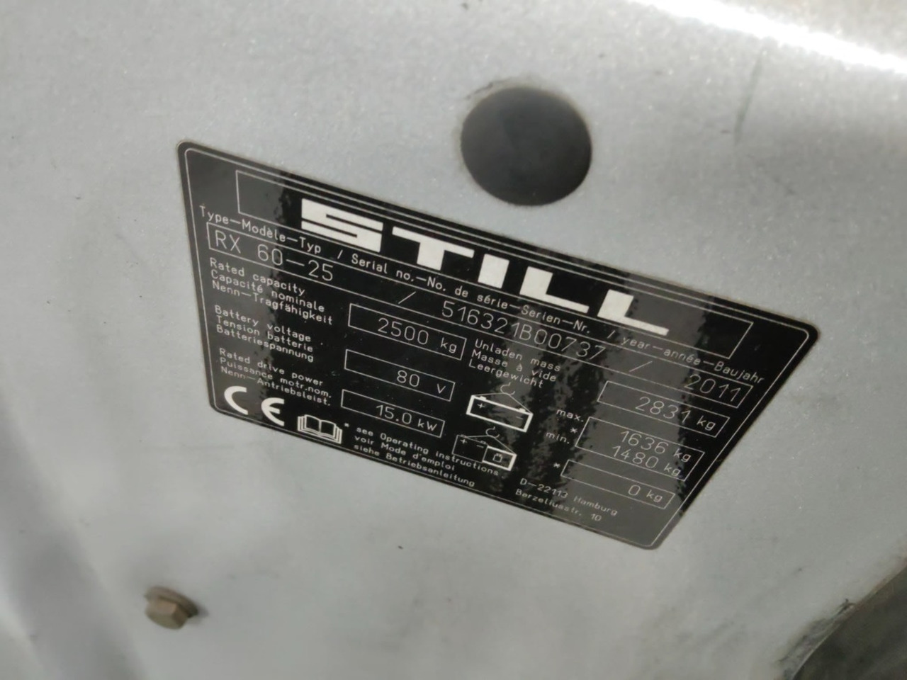 STILL RX60-25 - Электропогрузчик: фото 2 STILL RX60-25 - Электропогрузчик: фото 2