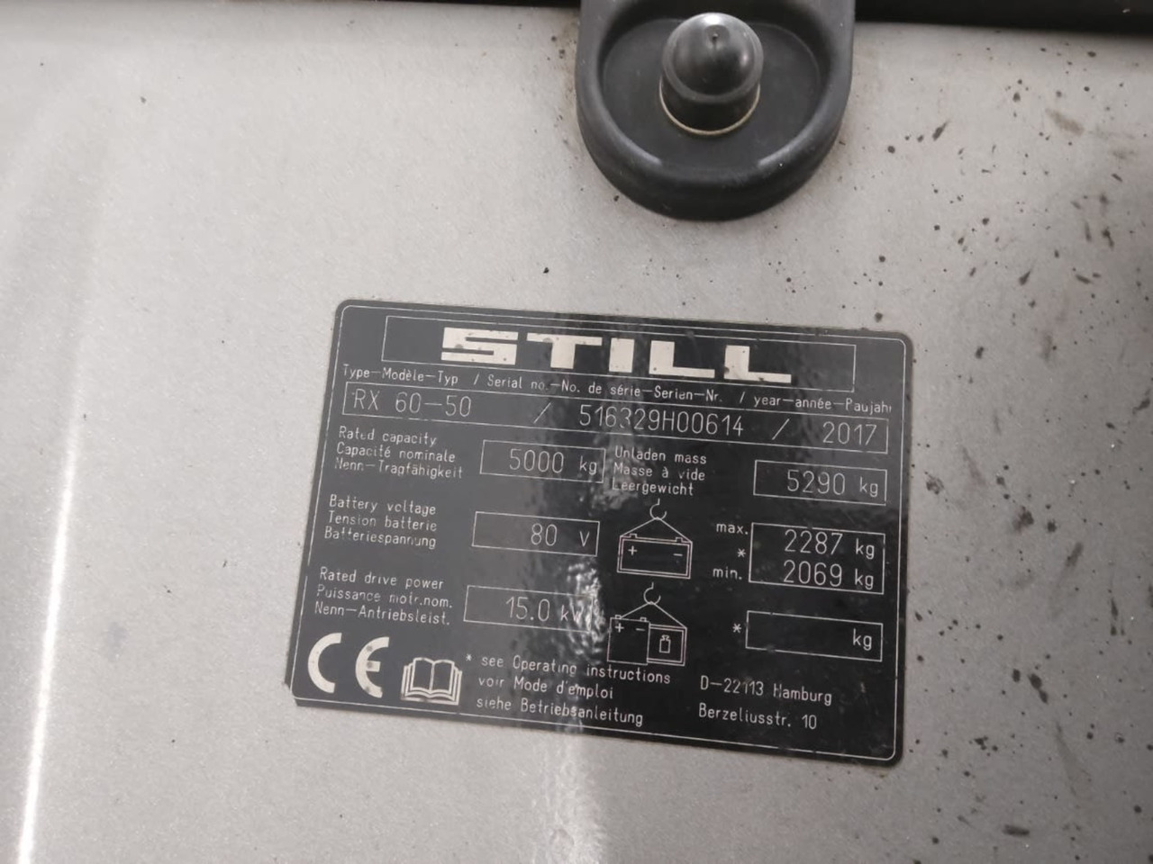 STILL RX60-50 - Электропогрузчик: фото 5 STILL RX60-50 - Электропогрузчик: фото 5
