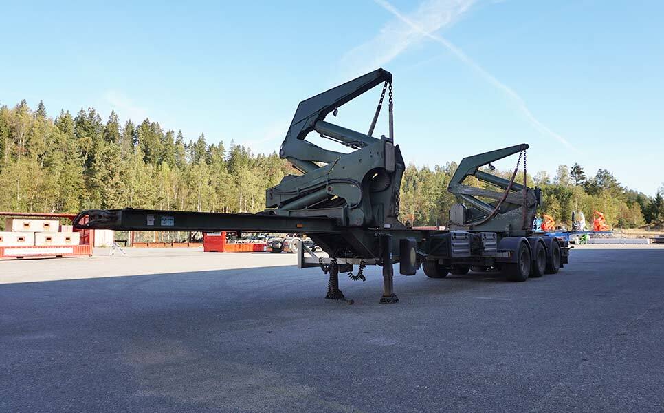 Hammar 195 S, Sideloader, 33 tonnes SWL (20'-40') - Полуприцеп-контейнеровоз/ Сменный кузов: фото 3 Hammar 195 S, Sideloader, 33 tonnes SWL (20'-40') - Полуприцеп-контейнеровоз/ Сменный кузов: фото 3