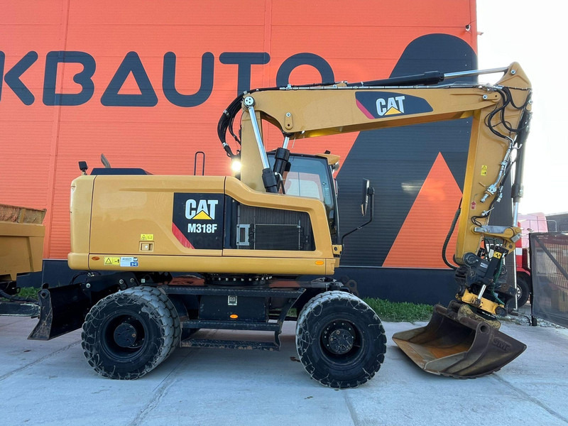 Caterpillar M 318 F ROTOTILT / CENTRAL LUBRICATION / AC - Колёсный экскаватор: фото 4 Caterpillar M 318 F ROTOTILT / CENTRAL LUBRICATION / AC - Колёсный экскаватор: фото 4