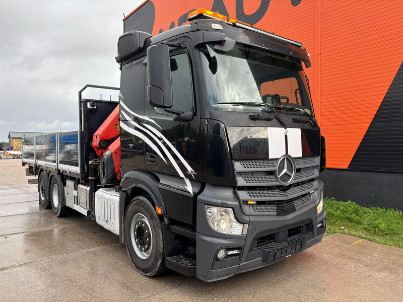 Mercedes-Benz Actros 2542 6x2 PALFINGER PK 26002 EH / PLATFORM L=6552 mm - Грузовик бортовой/ Платформа, Автоманипулятор: фото 4 Mercedes-Benz Actros 2542 6x2 PALFINGER PK 26002 EH / PLATFORM L=6552 mm - Грузовик бортовой/ Платформа, Автоманипулятор: фото 4