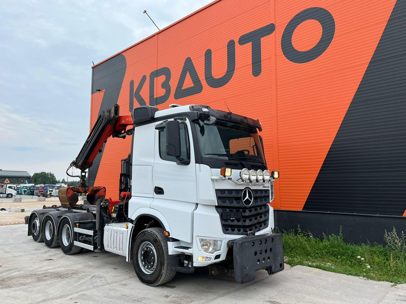 Mercedes-Benz Arocs 3242 8x4 PK22002 / RETARDER / SNOW PLOW EQUIPMENT / GRAPPLE - Крюковой мультилифт, Автоманипулятор: фото 4 Mercedes-Benz Arocs 3242 8x4 PK22002 / RETARDER / SNOW PLOW EQUIPMENT / GRAPPLE - Крюковой мультилифт, Автоманипулятор: фото 4