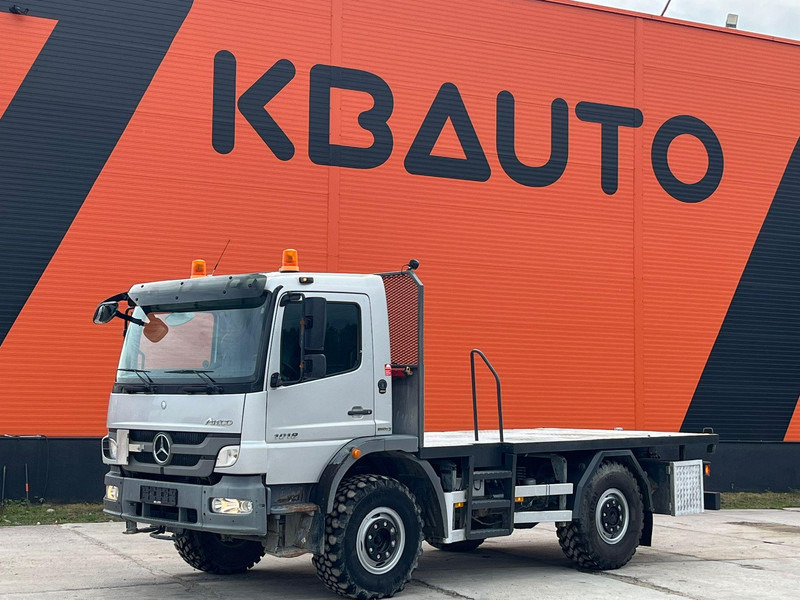 Mercedes-Benz Atego 1018 4x4 ONLY 32281 km ! / FULL STEEL / DRUM BRAKES - Грузовик бортовой/ Платформа: фото 1 Mercedes-Benz Atego 1018 4x4 ONLY 32281 km ! / FULL STEEL / DRUM BRAKES - Грузовик бортовой/ Платформа: фото 1