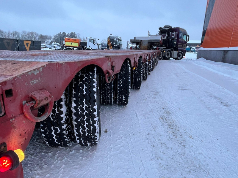 Низкорамный полуприцеп Nooteboom MCO-92VV 8 AXLES - 5 STEERED / HYRDAULIC SUSPENSION: фото 9