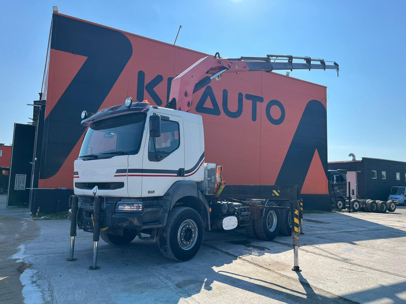 Renault 420 DCI 6x4 FULL STEEL / PK32080 - Грузовик бортовой/ Платформа, Автоманипулятор: фото 1 Renault 420 DCI 6x4 FULL STEEL / PK32080 - Грузовик бортовой/ Платформа, Автоманипулятор: фото 1