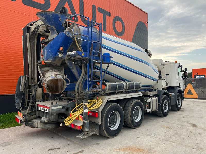 Scania P 410 8x4 LIEBHERR 9 m3 + CONVEYOR / FULL STEEL - Автобетоносмеситель: фото 5 Scania P 410 8x4 LIEBHERR 9 m3 + CONVEYOR / FULL STEEL - Автобетоносмеситель: фото 5