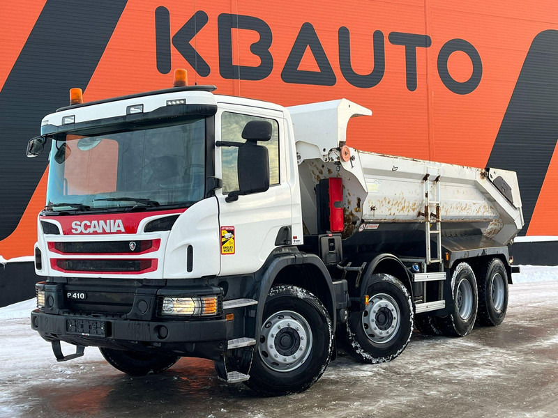 Scania P 410 8x4 NO ADBLUE ! / FULL STEEL / BIG AXLES / BOX L=5717 mm - Самосвал: фото 1 Scania P 410 8x4 NO ADBLUE ! / FULL STEEL / BIG AXLES / BOX L=5717 mm - Самосвал: фото 1