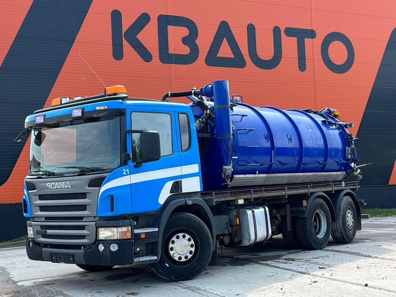 Scania P 420 6x2*4 ADR TANK INTERCONSULT 14230 l / VACUUM Pagani MEC 8000 year 2017 - Ассенизатор: фото 1 Scania P 420 6x2*4 ADR TANK INTERCONSULT 14230 l / VACUUM Pagani MEC 8000 year 2017 - Ассенизатор: фото 1