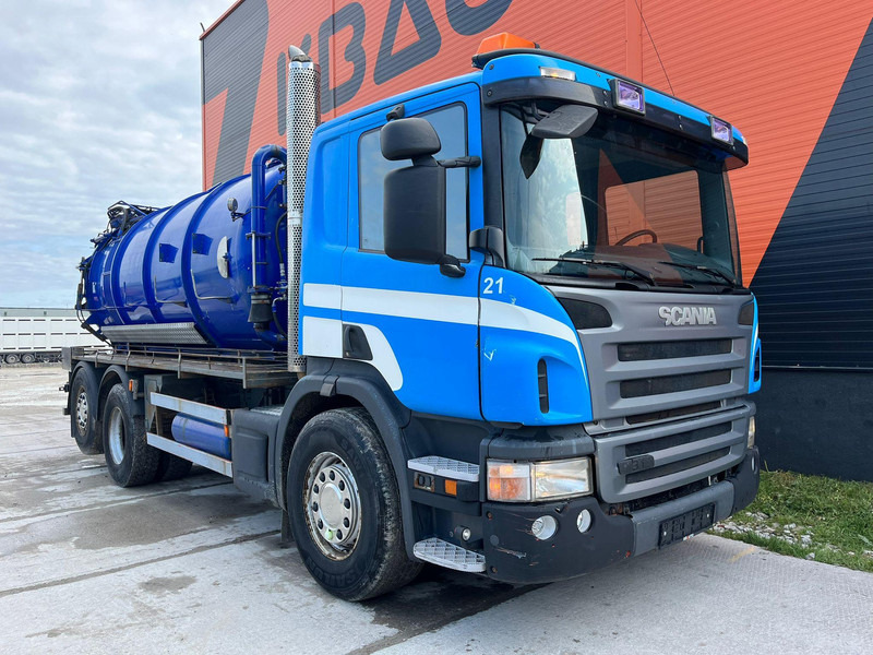 Scania P 420 6x2*4 ADR TANK INTERCONSULT 14230 l / VACUUM Pagani MEC 8000 year 2017 - Ассенизатор: фото 3 Scania P 420 6x2*4 ADR TANK INTERCONSULT 14230 l / VACUUM Pagani MEC 8000 year 2017 - Ассенизатор: фото 3