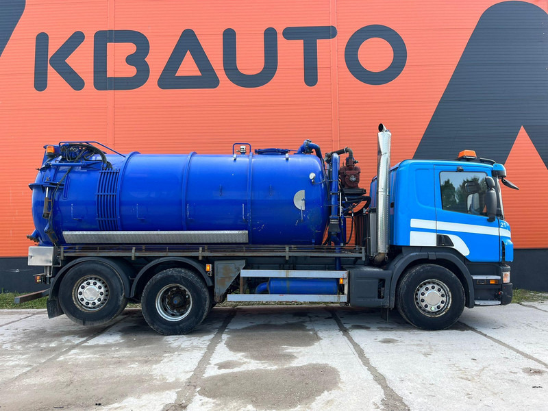 Scania P 420 6x2*4 ADR TANK INTERCONSULT 14230 l / VACUUM Pagani MEC 8000 year 2017 - Ассенизатор: фото 4 Scania P 420 6x2*4 ADR TANK INTERCONSULT 14230 l / VACUUM Pagani MEC 8000 year 2017 - Ассенизатор: фото 4
