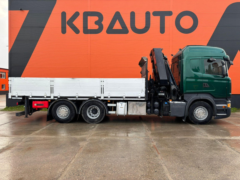 Scania R 410 6x2 HIAB 322EP-5 HIPRO / PLATFORM L=6131 mm - Грузовик бортовой/ Платформа, Автоманипулятор: фото 5 Scania R 410 6x2 HIAB 322EP-5 HIPRO / PLATFORM L=6131 mm - Грузовик бортовой/ Платформа, Автоманипулятор: фото 5