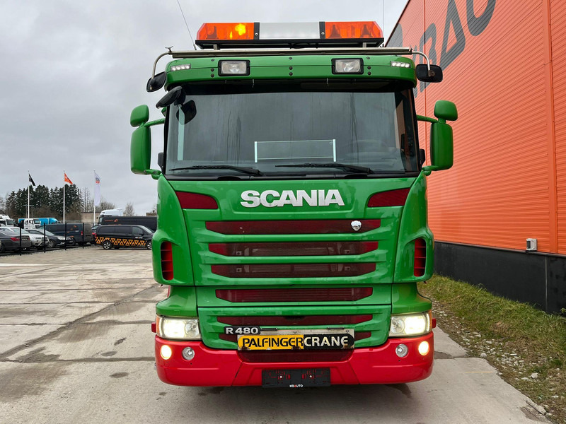 Scania R 480 8x2*6 PK 65002 + JIB / PLATFORM L=7518 mm - Грузовик бортовой/ Платформа, Автоманипулятор: фото 3 Scania R 480 8x2*6 PK 65002 + JIB / PLATFORM L=7518 mm - Грузовик бортовой/ Платформа, Автоманипулятор: фото 3